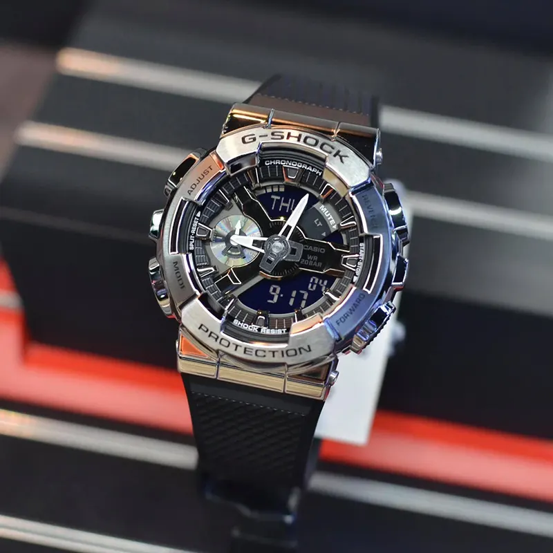 Casio G-Shock G-Steel  Analouge-Digital Dial Men's Watch- GM-110-1A